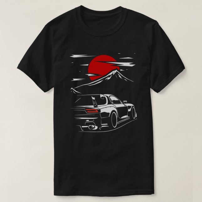 Mazda RX7 Haruna Classic T-Shirt (Frente do Design)