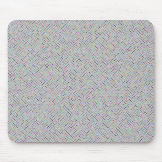 Maze Mousepad Colorido (Frente)