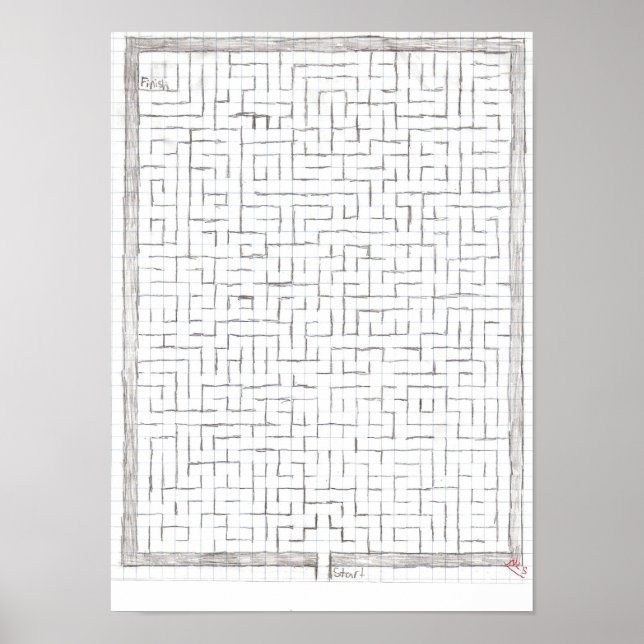 Maze Poster 1 (Frente)