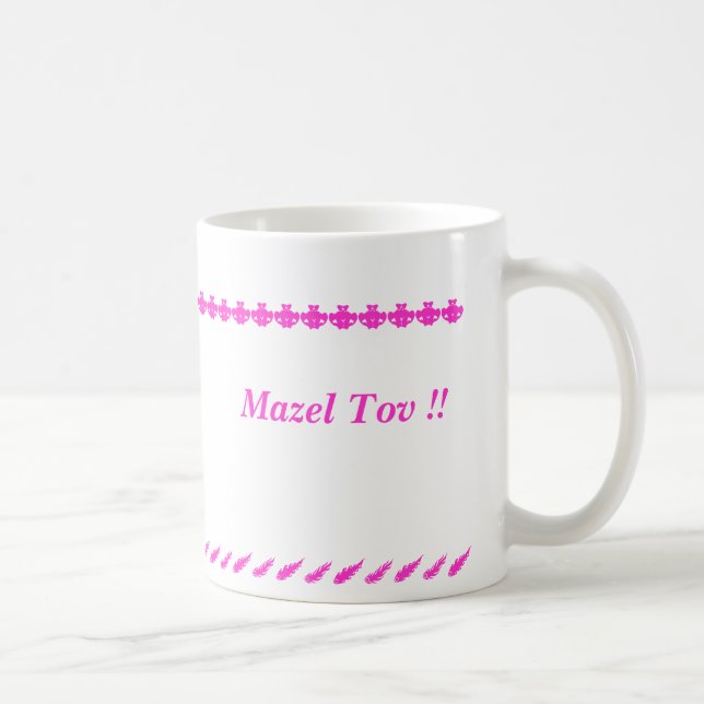 Mazel Tov!! Caneca (Direita)