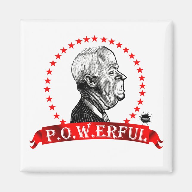 McCAIN-P.OW. Íman (Frente)
