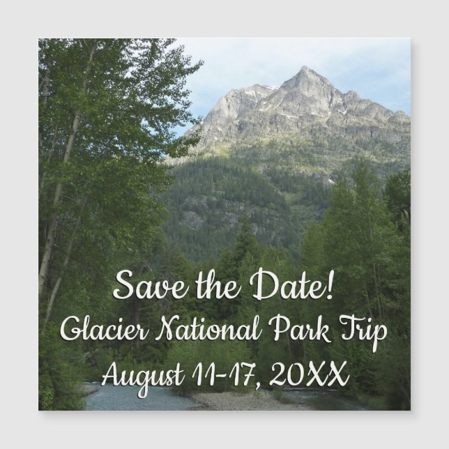 McDonald Creek no Glacier National Park (Frente)