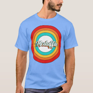 Mcduffie Nome Camisa Vintage Círculo Mcduffie