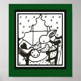 MCM Bunny Impressão