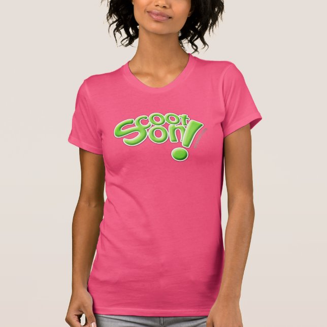 McScoot está ligado! T-shirt feminina (Frente)