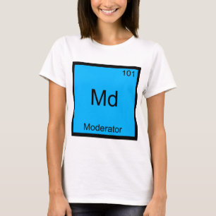 Md - Camiseta do Símbolo do Elemento Químico Diver
