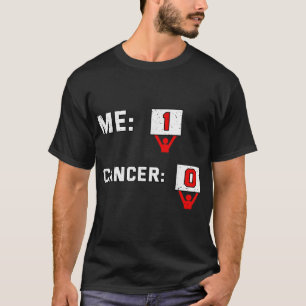 Me 1 Cancer 0 Camisa Quimioterápico Fighting Chemo