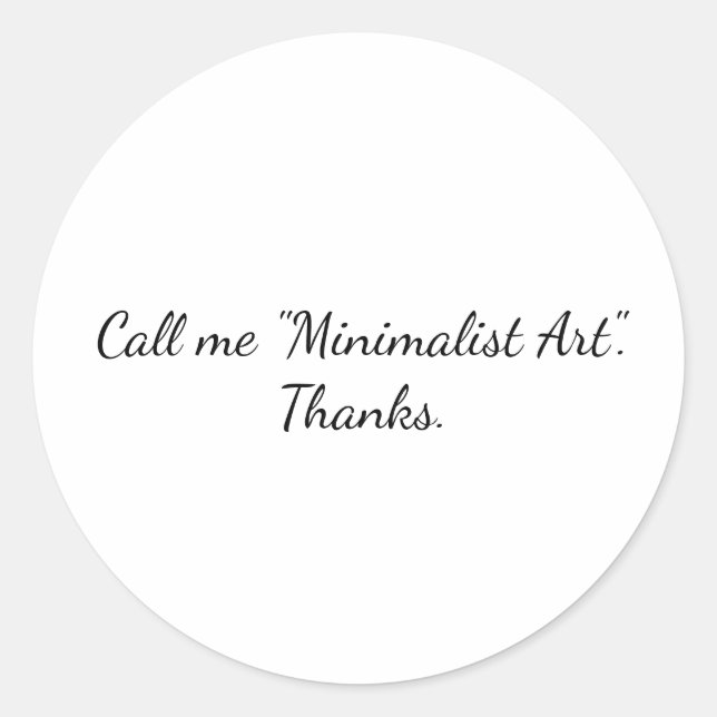 Me chame Adesivo (Frente)