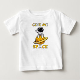 ME DÊ ESPAÇO Camiseta Fofa de Astronauta Amante do