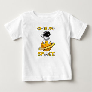 ME DÊ ESPAÇO Camiseta Fofa de Astronauta Amante do
