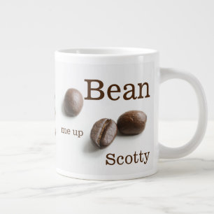 Me Deem Uma Xícara Scotty Café Grão Humor