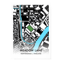 Meadow Lane Poster - Casa Histórica de Notts Count