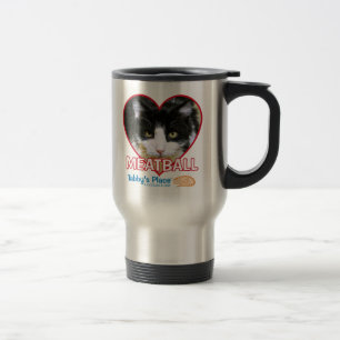 Meatball - caneca de viagem 15oz de aço inoxidáv