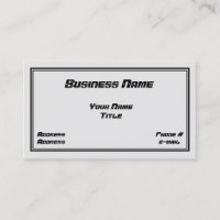 Mecânico & auto cartão de visita do design do