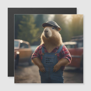 "Mecânico Capivara: Graxa, Engrenagens e Boas Vibr