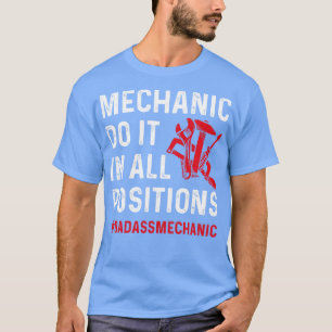Mecânico Faça Em Todas As Posições Camisa Mecânica