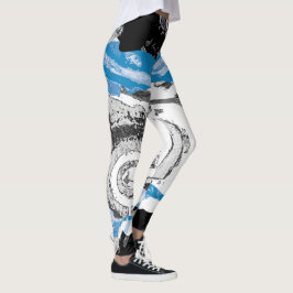 Mecanismo de Onda – Leggings Personalizadas (Compr