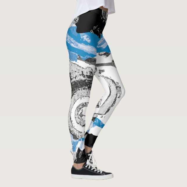 Mecanismo de Onda – Leggings Personalizadas (Compr (Direita)