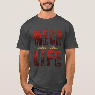 Mech Life, camisa de tecnologia de batalha