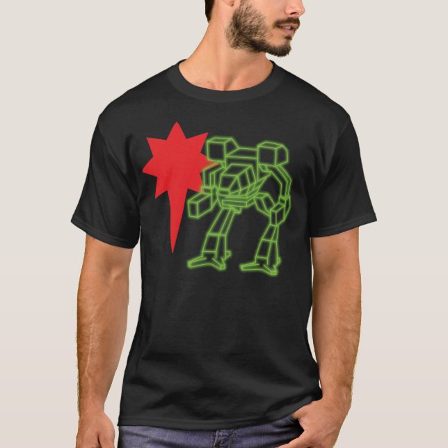 MechCorps: Guerra UNcivil - t-shirt de invasão II (Frente)