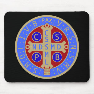 Medalha de St. Benedict Mousepad