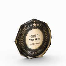 MEDALHA DIY IMPRESSÃO PERSONALIZADA Ouro #1 Campeã