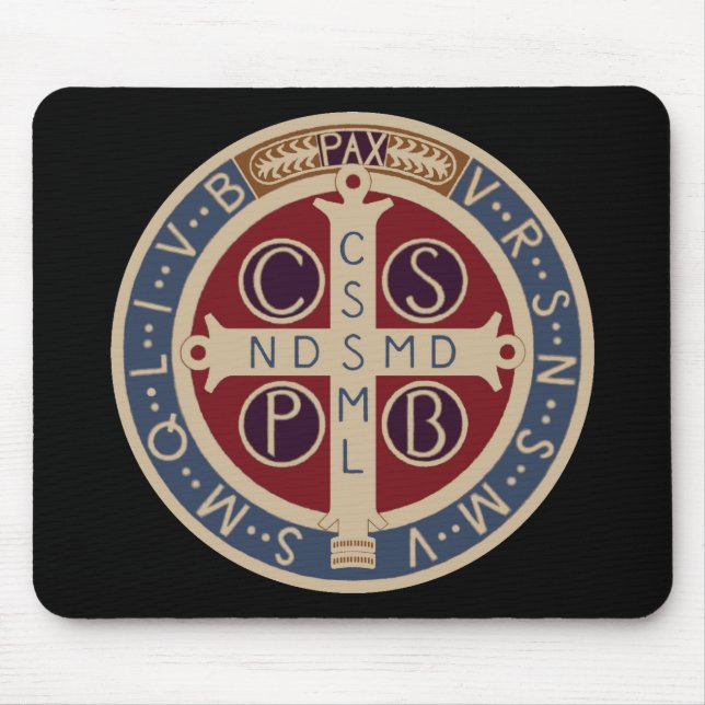 Medalha Mousepad do St. Benedict (Frente)