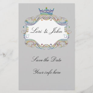 Medalhão com Anúncio de Folheto