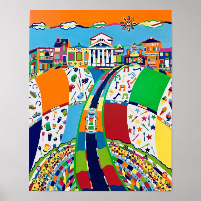 Media, Pennsylvania 11 x 14 Poster (Frente)