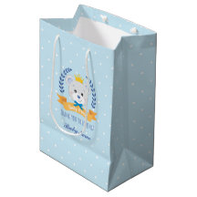 Sacola para presentes “Baby Prince Bear ”
