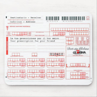 Medica do ricetta de Mousepad - prescrição