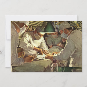 Medicamento Vintage, Médicos Cirurgia em ER