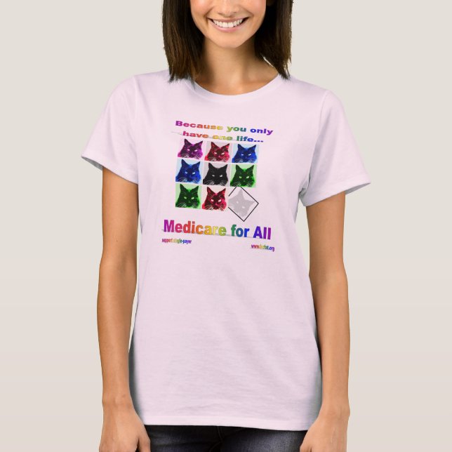 "Medicare-para-Todo" t-shirt (Frente)