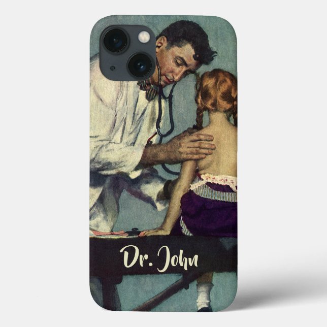 Medicina Antiga, Médico Examinando uma Paciente Me (Verso)