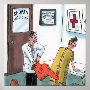 Medicina de esportes do poster de Dan Reynolds