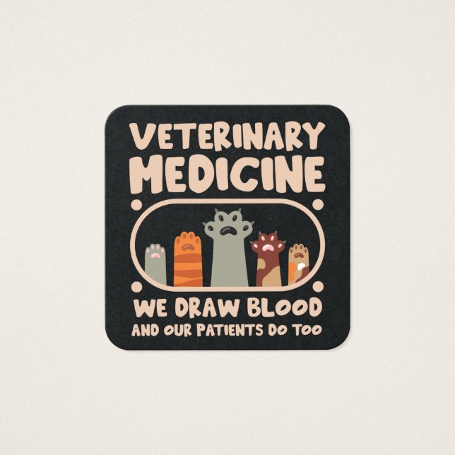 Medicina Veterinária diversão animal (Frente)