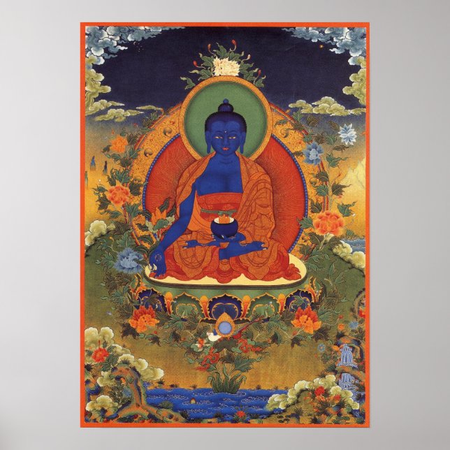 Medicine Buddha Poster (Frente)