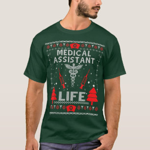 Médico Assistente de Vida Suéteres de Natal Feios