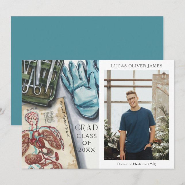 Médico de Graduação Saúde (Frente/Verso)