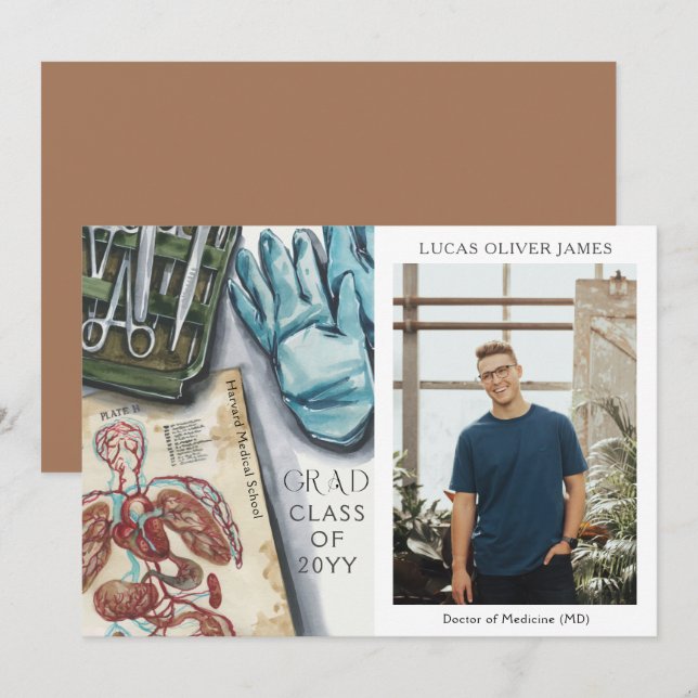 Médico de Graduação Saúde (Frente/Verso)