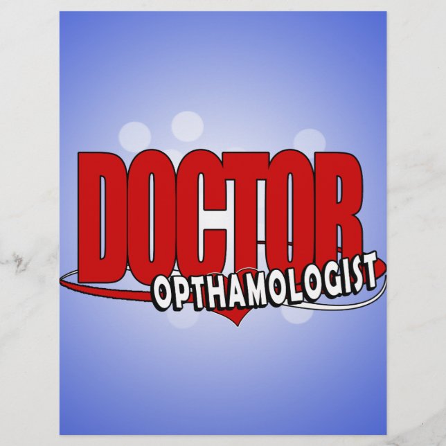 MÉDICO DE LOGOTIPO OPTHAMOLOGISTA (Frente)