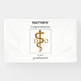 Médico de Parabéns de Graduação de Osteopatia