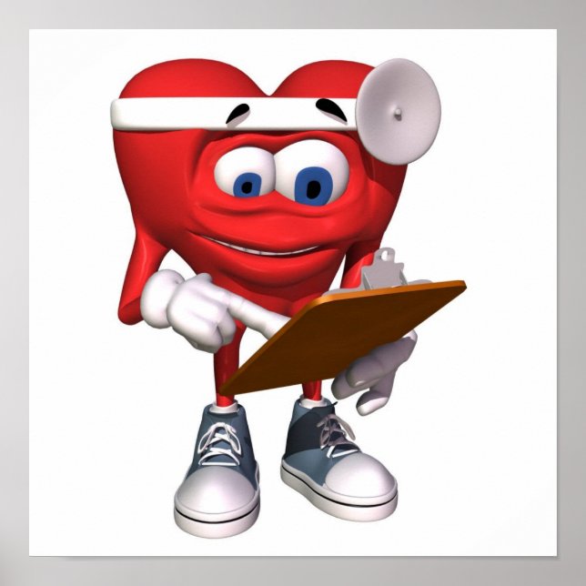 Médico do Coração Poster (Frente)