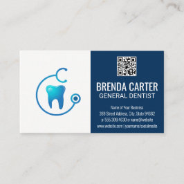 Médico dos dentes | Cartão de visita de Código de