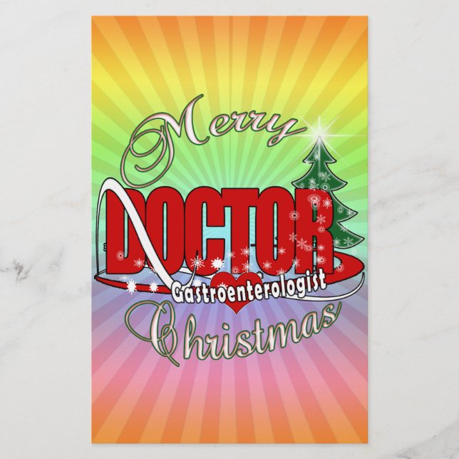 MÉDICO Gastroenterologista CHRISTMAS (Frente)