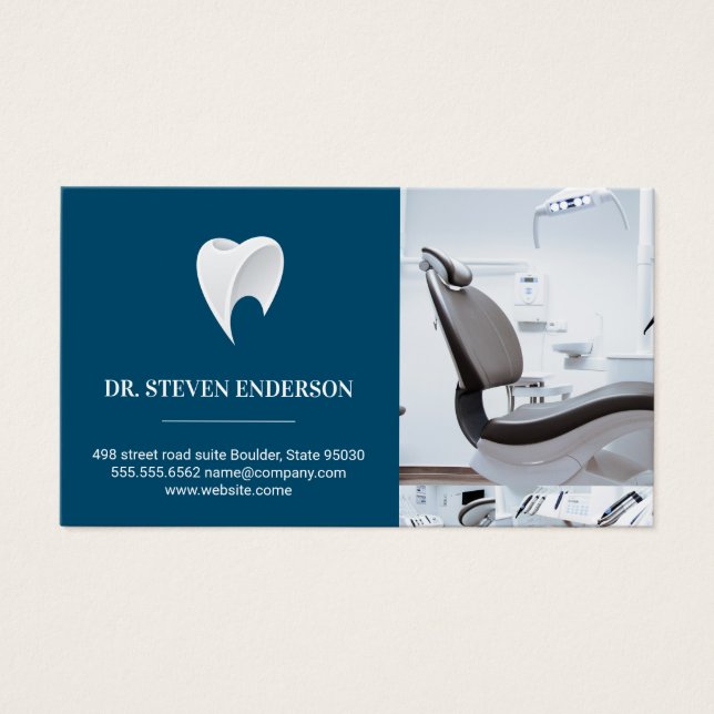 Médico | Logotipo dentário (Frente)