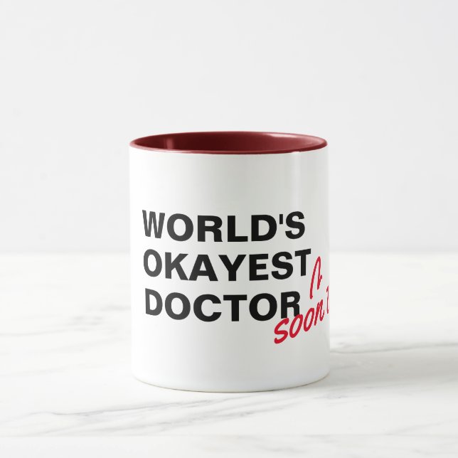 médico mais legal do mundo pun caneca engraçada (Centro)