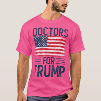 Médicos Para Trump 2024 Camisa Presidente Eleição 