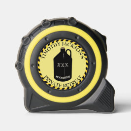 Medida de fita de retração de lua divertida