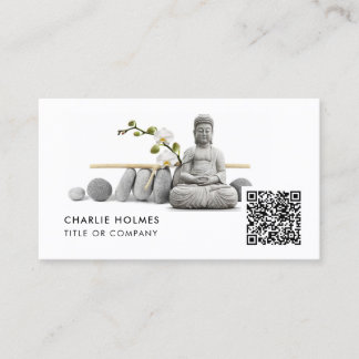 Meditação BUDHA e Cartão de visita de Yoga | Códig